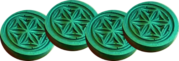 four-garden-pucks Orgonite Crazy Cyber Monday Sale 64% off!