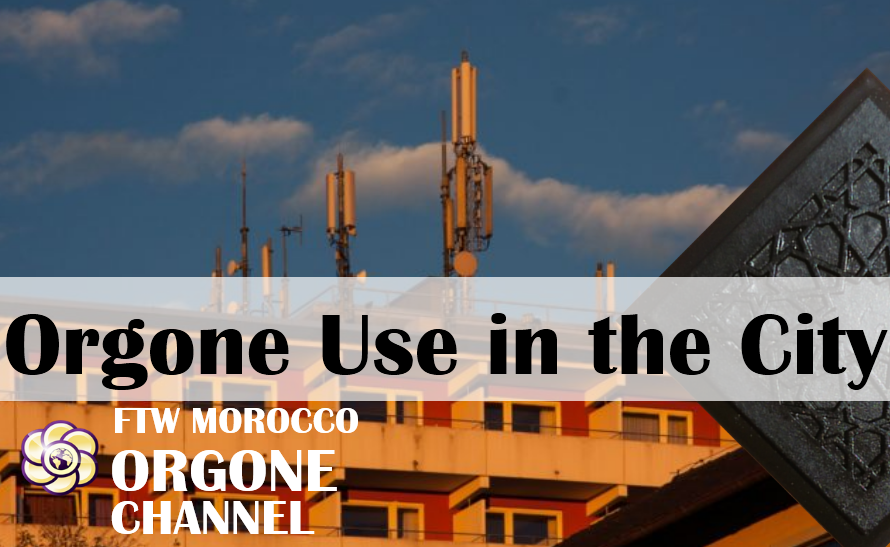 I live in an apartment in a city with wifi towers. What’s the best way to use orgonite?